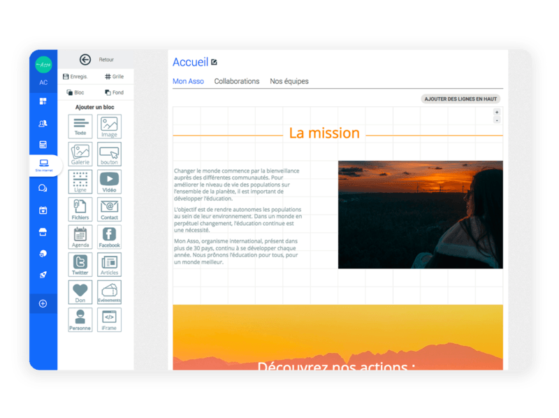 creer site association gratuit